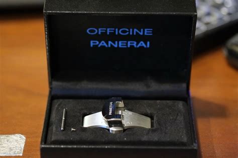 fake panerai deployant buckle|genuine panerai straps.